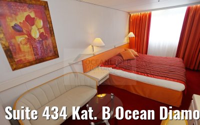 Suite 434 Kat. B Ocean Diamond Schlafbereich