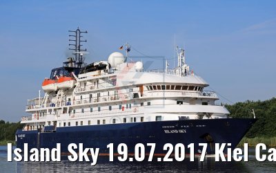 Island Sky 19.07.2017 Kiel Canal transit
