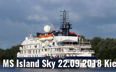 MS Island Sky 22.09.2018 Kiel Canal transit (Photo: K.Kaulfuss)