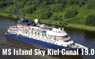 MS Island Sky Kiel Canal 19.07.2017