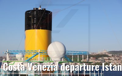 Costa Venezia departure Istanbul 09.05.2022