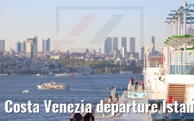 Costa Venezia departure Istanbul 09.05.2022
