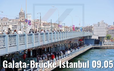 Galata-Brücke Istanbul 09.05.2022