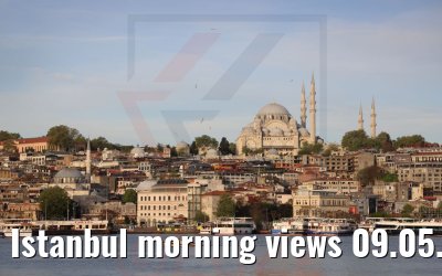 Istanbul morning views 09.05.2022