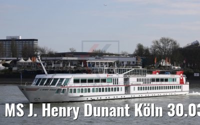 MS J. Henry Dunant Köln 30.03.2017