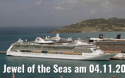 Jewel of the Seas am 04.11.2010 in Philipsburg