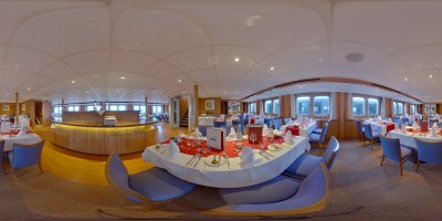 Restaurant MS Junker Joerg Panoramaansicht