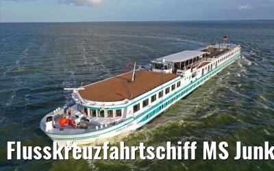Flusskreuzfahrtschiff MS Junker Joerg auf dem Weg nach Swinemünde 16.09.2019