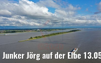 Junker Jörg auf der Elbe 13.05.2020