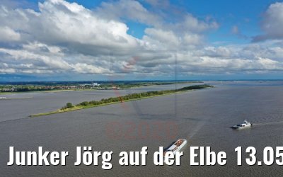 Junker Jörg auf der Elbe 13.05.2020