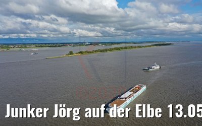 Junker Jörg auf der Elbe 13.05.2020