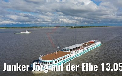 Junker Jörg auf der Elbe 13.05.2020
