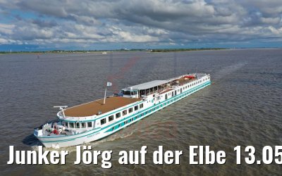 Junker Jörg auf der Elbe 13.05.2020