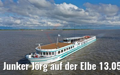 Junker Jörg auf der Elbe 13.05.2020
