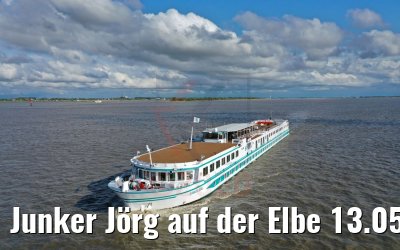 Junker Jörg auf der Elbe 13.05.2020