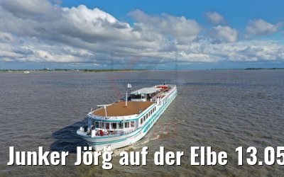 Junker Jörg auf der Elbe 13.05.2020