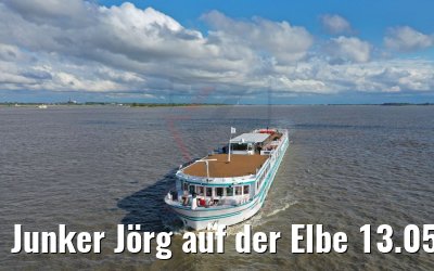 Junker Jörg auf der Elbe 13.05.2020