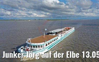 Junker Jörg auf der Elbe 13.05.2020