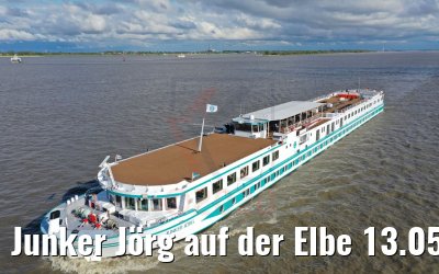 Junker Jörg auf der Elbe 13.05.2020