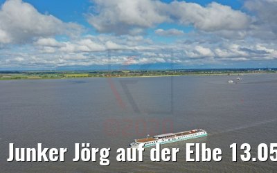 Junker Jörg auf der Elbe 13.05.2020