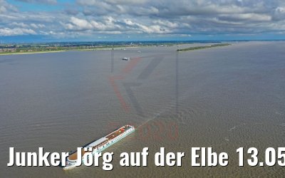 Junker Jörg auf der Elbe 13.05.2020