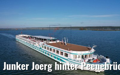 Junker Joerg hinter Peenebrücke Zecherin 19.09.2019