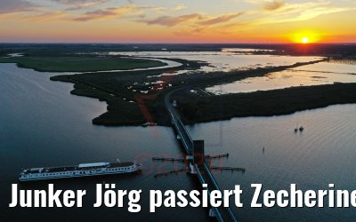 Junker Jörg passiert Zecheriner Brücke 06.08.2020