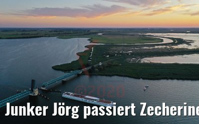 Junker Jörg passiert Zecheriner Brücke 06.08.2020