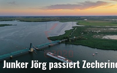 Junker Jörg passiert Zecheriner Brücke 06.08.2020