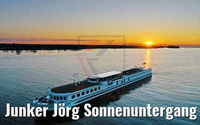 Junker Jörg Sonnenuntergang Stettiner Haff 04.08.2020