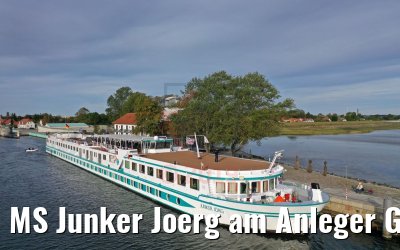 MS Junker Joerg am Anleger Greifswald-Wieck 15.09.2019