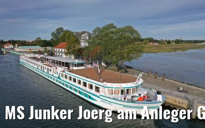 MS Junker Joerg am Anleger Greifswald-Wieck 15.09.2019
