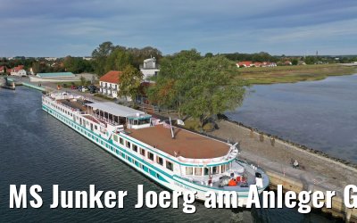 MS Junker Joerg am Anleger Greifswald-Wieck 15.09.2019