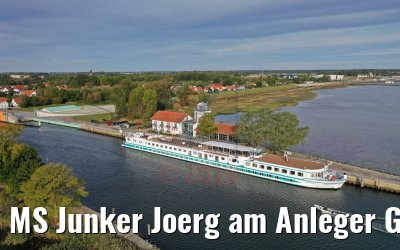 MS Junker Joerg am Anleger Greifswald-Wieck 15.09.2019