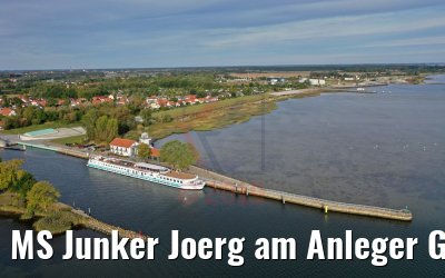 MS Junker Joerg am Anleger Greifswald-Wieck 15.09.2019