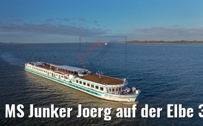 MS Junker Joerg auf der Elbe 31.12.2019