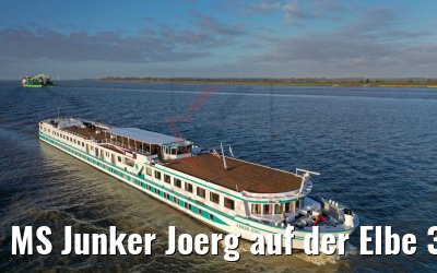 MS Junker Joerg auf der Elbe 31.12.2019
