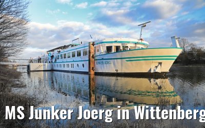 MS Junker Joerg in Wittenberg Außenansicht