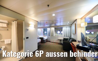 Kategorie 6P aussen behindertengerecht Kabine 4010 Vasco Da Gama