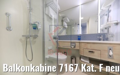 Balkonkabine 7167 Kat. F neue Mein Schiff 2