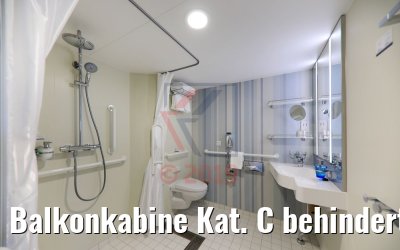 Balkonkabine Kat. C behindertengerecht 9039 neue Mein Schiff 2