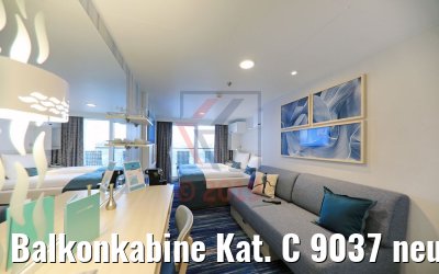 Balkonkabine Kat. C 9037 neue Mein Schiff 2