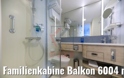 Familienkabine Balkon 6004 neue Mein Schiff 2