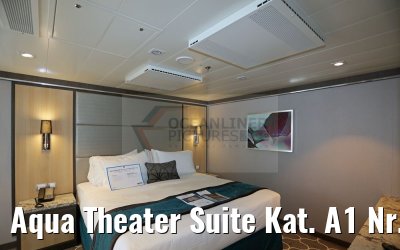 Aqua Theater Suite Kat. A1 Nr. 8730 master bedroom