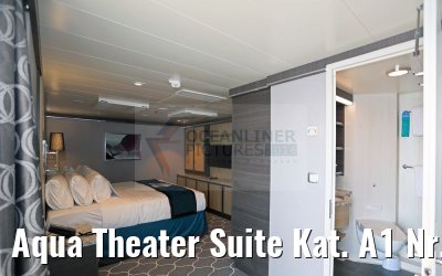 Aqua Theater Suite Kat. A1 Nr. 8730 master bedroom
