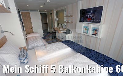 Mein Schiff 5 Balkonkabine 6003 Kat G