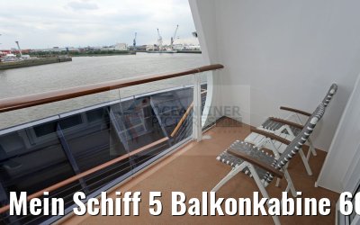 Mein Schiff 5 Balkonkabine 6003 Kat G Balkon