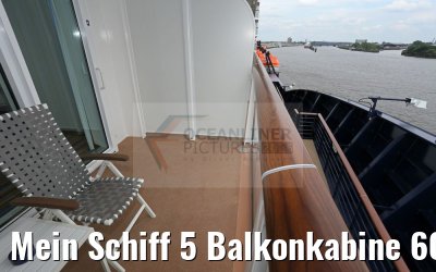 Mein Schiff 5 Balkonkabine 6003 Kat G Balkon