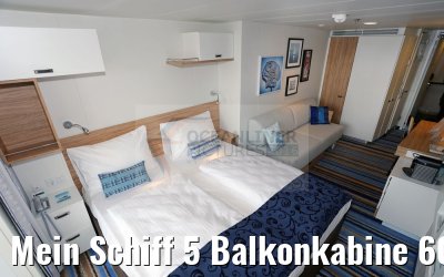 Mein Schiff 5 Balkonkabine 6089 Kat. H