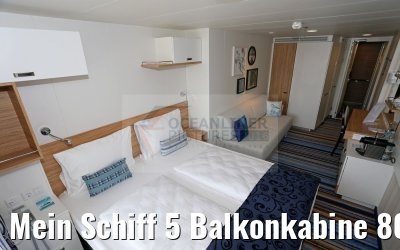 Mein Schiff 5 Balkonkabine 8004 Kat. H